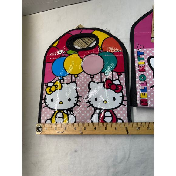 Hello Kitty by Zak Dura Sak Lunch bag Insulated Reusable Foldable Easy Clean NWT - Picture 7 of 12